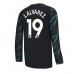 Manchester City Julian Alvarez #19 Tredjedrakt 2023-24 Lange ermer